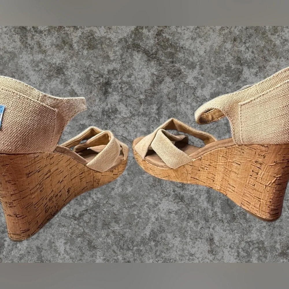 TOMS Sienna wedge sandals